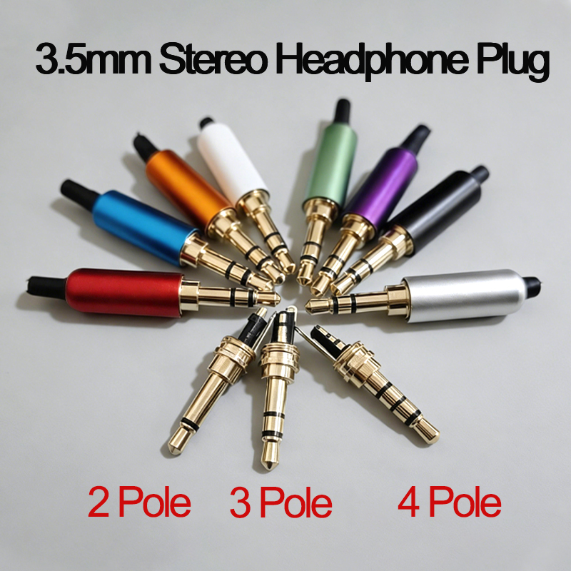 Audiophile Headphone Wired - 1 adet 3.5MM ses konektörü 2/3/4
