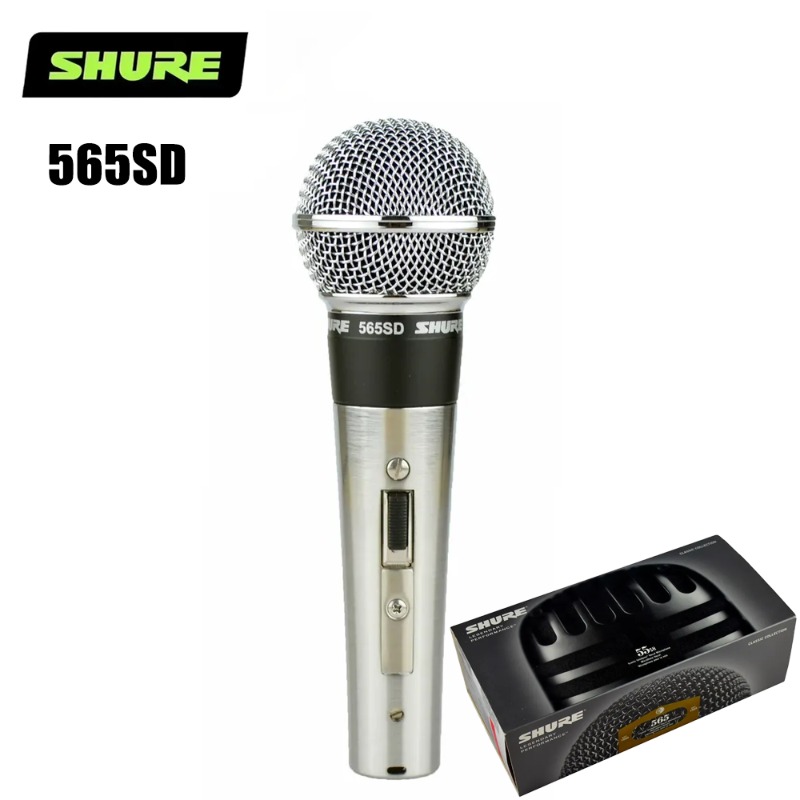 Shure SM58 565SD Klasik Dinami - Shure Mic Mv7 incelemesi ve fiyatı