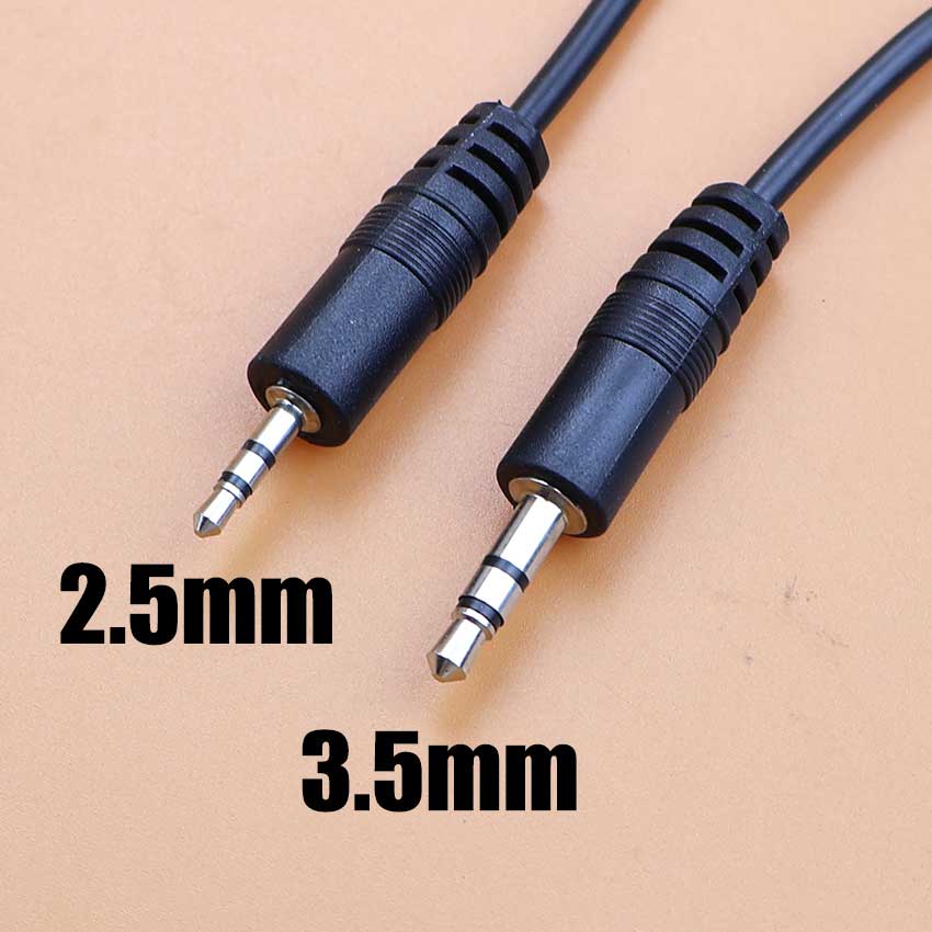 1 adet 2.5mm 3.5mm Mono Stereo - Audiophile Headphone Wired incelemesi ve fiyatı