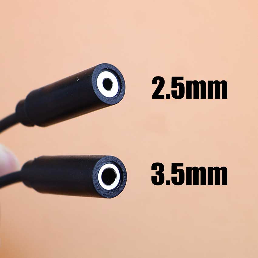 1 adet 2.5mm 3.5mm Mono Stereo - Audiophile Headphone Wired incelemesi ve fiyatı